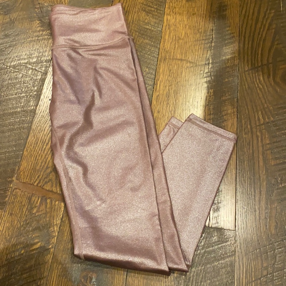 Athleta Metallic leggings
